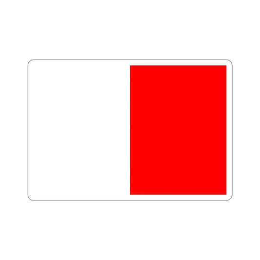 Flag of Bari Italy STICKER Vinyl Die-Cut Decal 6 Inch - The Sticker Space