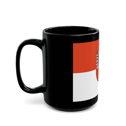 Flag of Barnim Germany - Black Coffee Mug-The Sticker Space