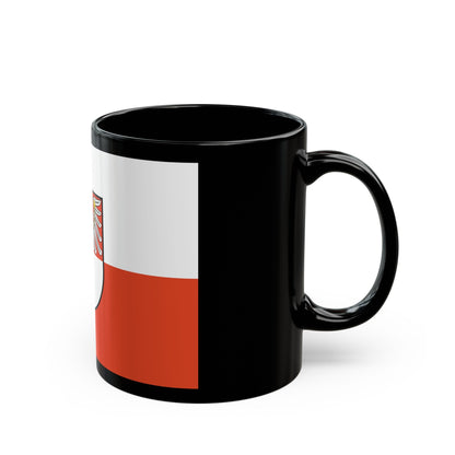 Flag of Barnim Germany - Black Coffee Mug-The Sticker Space