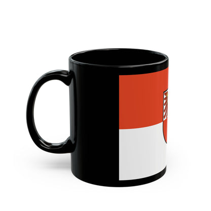 Flag of Barnim Germany - Black Coffee Mug-The Sticker Space