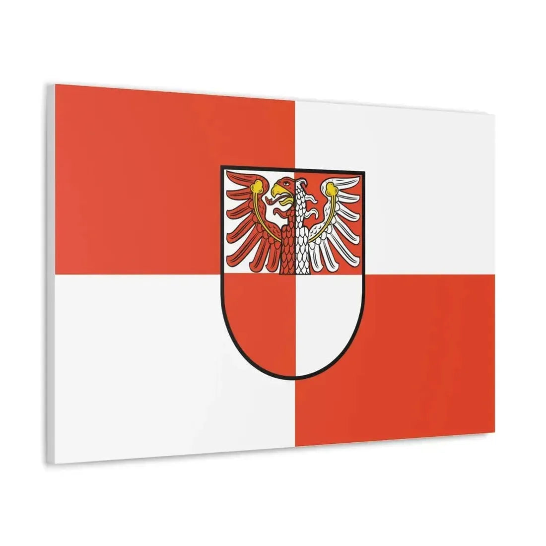 Flag of Barnim Germany - Canvas Wall Art - The Sticker Space
