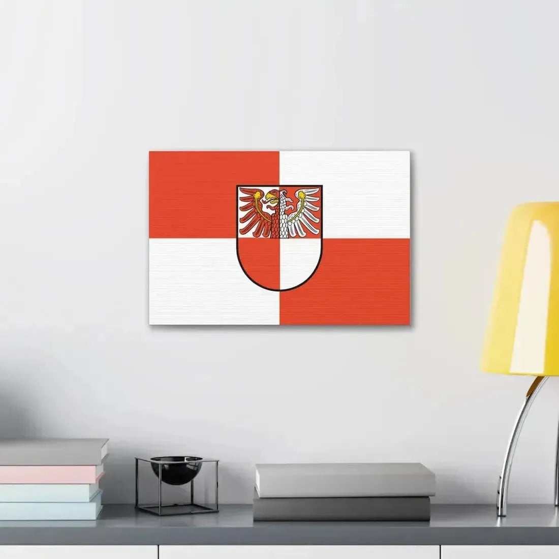 Flag of Barnim Germany - Canvas Wall Art - The Sticker Space