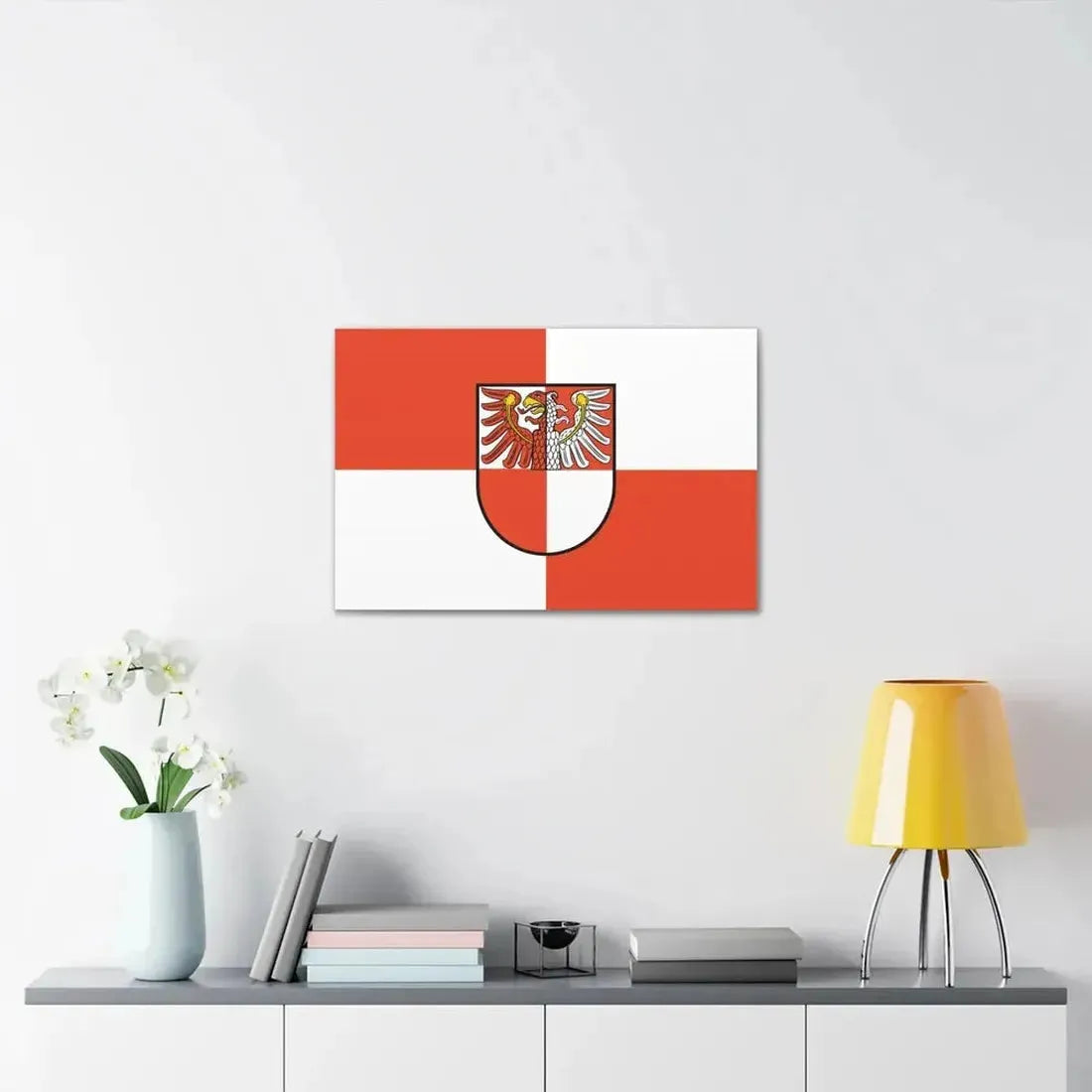 Flag of Barnim Germany - Canvas Wall Art - The Sticker Space