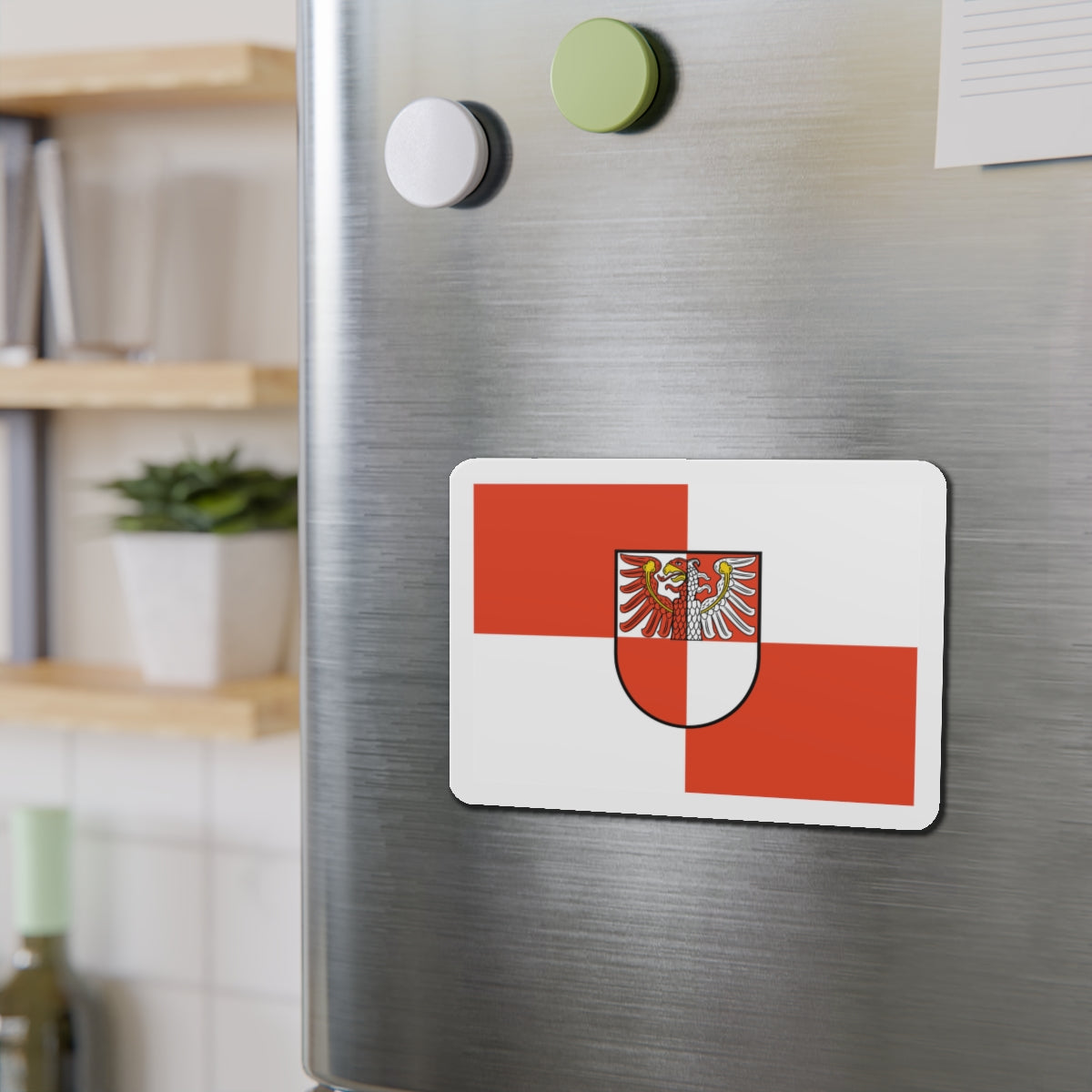 Flag of Barnim Germany - Die-Cut Magnet-The Sticker Space