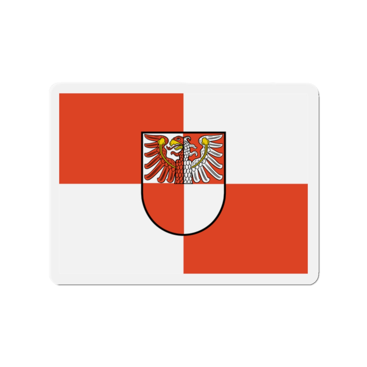 Flag of Barnim Germany - Die-Cut Magnet-2" x 2"-The Sticker Space