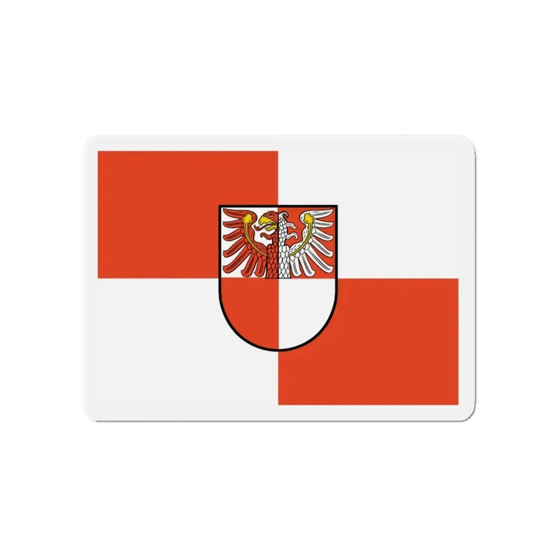 Flag of Barnim Germany - Refrigerator Magnet - The Sticker Space