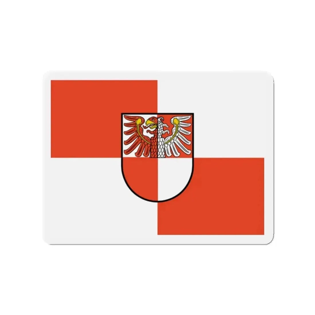 Flag of Barnim Germany - Refrigerator Magnet - The Sticker Space