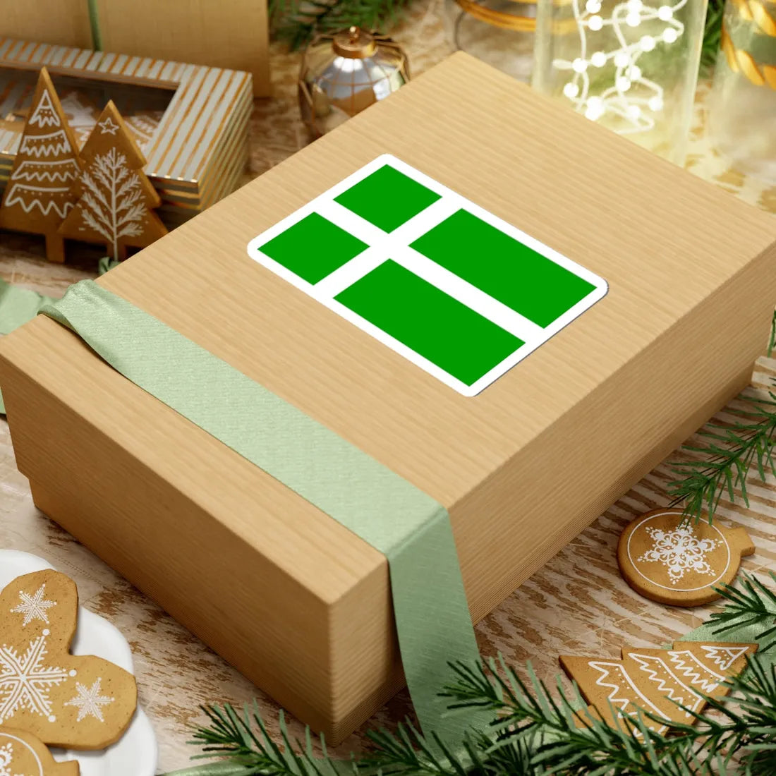 Flag of Barra (Scotland) STICKER Vinyl Kiss-Cut Decal - The Sticker Space