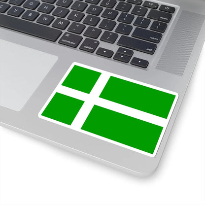 Flag of Barra (Scotland) STICKER Vinyl Kiss-Cut Decal - The Sticker Space