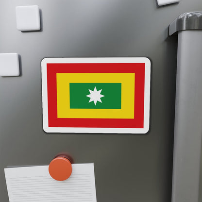 Flag of Barranquilla Atlántico Colombia - Die-Cut Magnet-The Sticker Space