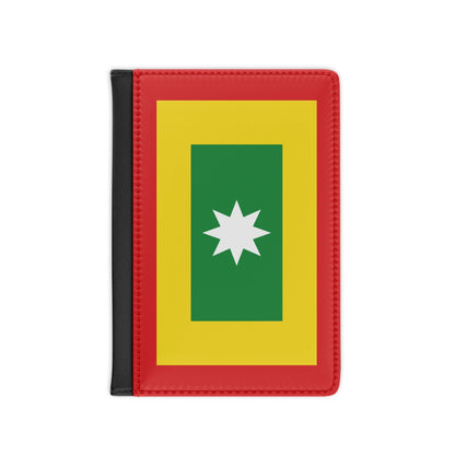 Flag of Barranquilla Atlántico Colombia - Passport Holder-3.9" x 5.8"-The Sticker Space