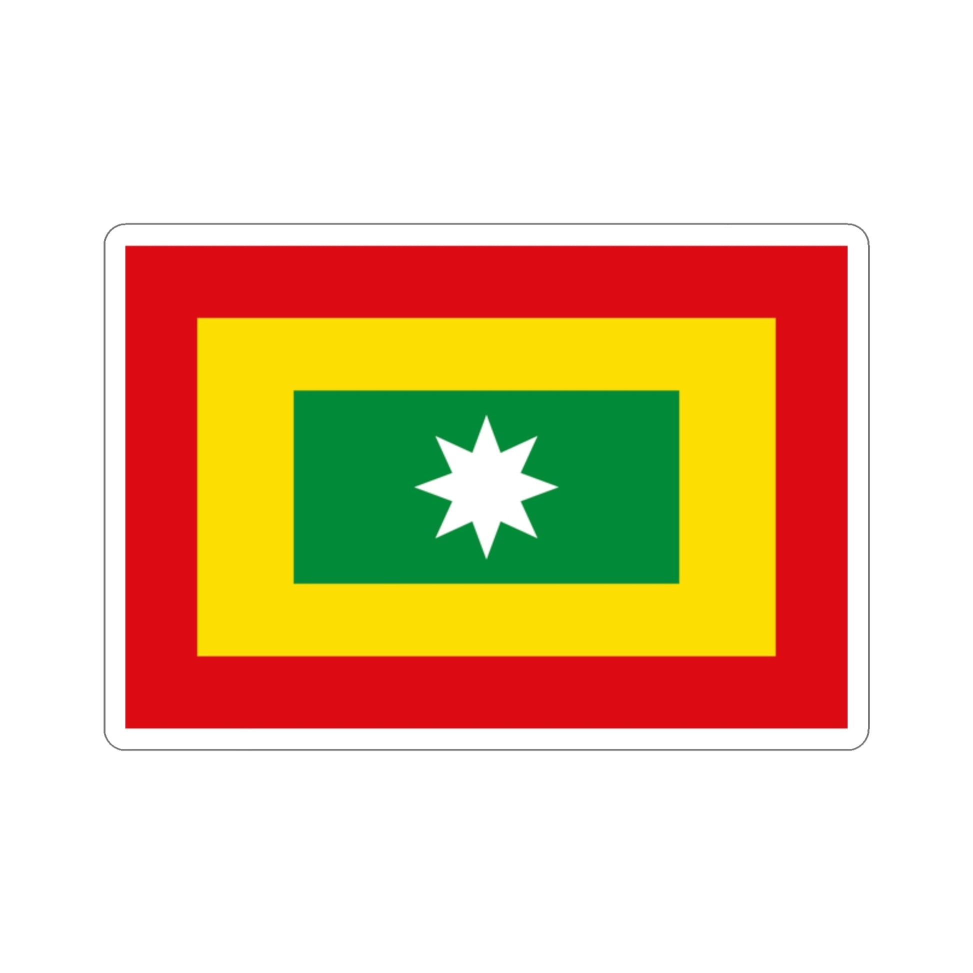 Flag of Barranquilla Atlántico Colombia STICKER Vinyl Die-Cut Decal-2 Inch-The Sticker Space