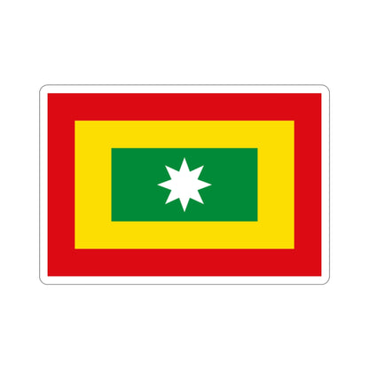 Flag of Barranquilla Atlántico Colombia STICKER Vinyl Die-Cut Decal-2 Inch-The Sticker Space