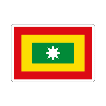 Flag of Barranquilla Atlántico Colombia STICKER Vinyl Die-Cut Decal-3 Inch-The Sticker Space