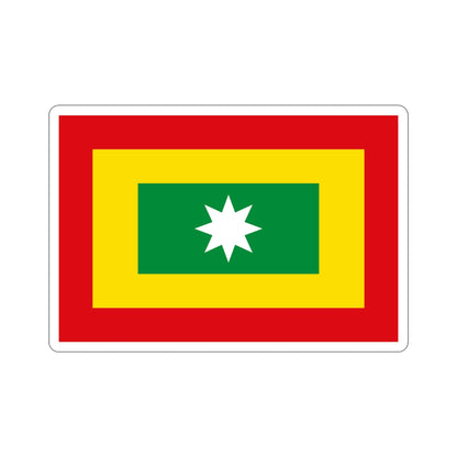 Flag of Barranquilla Atlántico Colombia STICKER Vinyl Die-Cut Decal-4 Inch-The Sticker Space