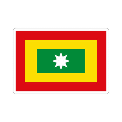 Flag of Barranquilla Atlántico Colombia STICKER Vinyl Die-Cut Decal-5 Inch-The Sticker Space