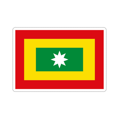 Flag of Barranquilla Atlántico Colombia STICKER Vinyl Die-Cut Decal-6 Inch-The Sticker Space