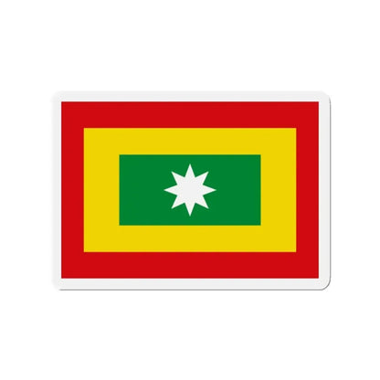 Flag of Barranquilla Atlántico Colombia - Refrigerator Magnet 2 Inch - The Sticker Space