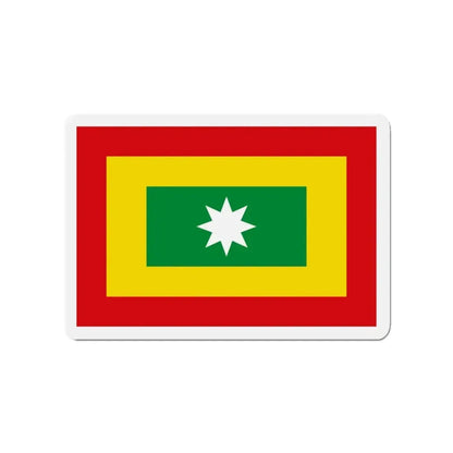 Flag of Barranquilla Atlántico Colombia - Refrigerator Magnet 3 Inch - The Sticker Space