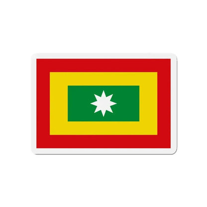 Flag of Barranquilla Atlántico Colombia - Refrigerator Magnet 4 Inch - The Sticker Space