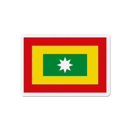 Flag of Barranquilla Atlántico Colombia - Refrigerator Magnet - The Sticker Space