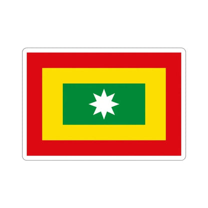 Flag of Barranquilla Atlántico Colombia STICKER Vinyl Die-Cut Decal 2 Inch - The Sticker Space