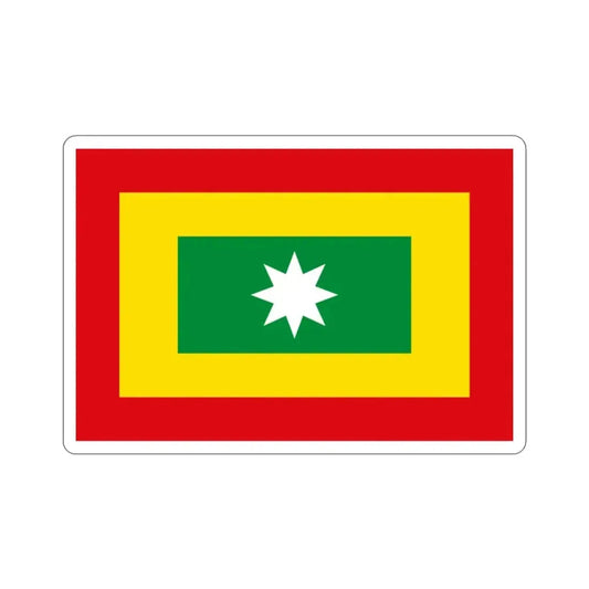 Flag of Barranquilla Atlántico Colombia STICKER Vinyl Die-Cut Decal 2 Inch - The Sticker Space