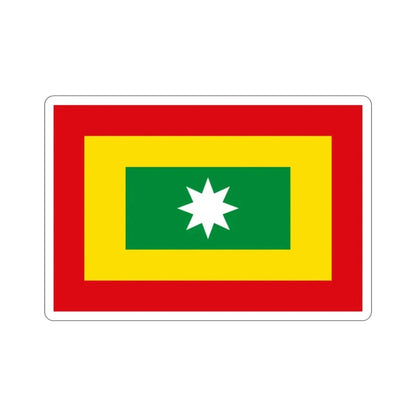 Flag of Barranquilla Atlántico Colombia STICKER Vinyl Die-Cut Decal 2 Inch - The Sticker Space
