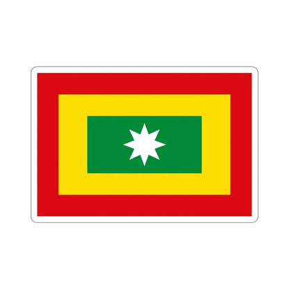 Flag of Barranquilla Atlántico Colombia STICKER Vinyl Die-Cut Decal 3 Inch - The Sticker Space
