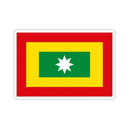 Flag of Barranquilla Atlántico Colombia STICKER Vinyl Die-Cut Decal 4 Inch - The Sticker Space