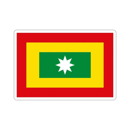 Flag of Barranquilla Atlántico Colombia STICKER Vinyl Die-Cut Decal 4 Inch - The Sticker Space
