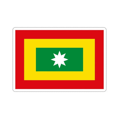 Flag of Barranquilla Atlántico Colombia STICKER Vinyl Die-Cut Decal 5 Inch - The Sticker Space