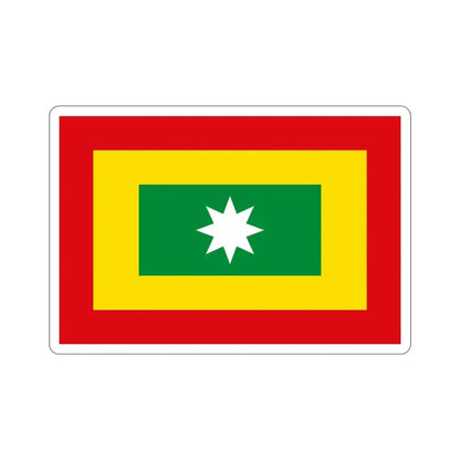 Flag of Barranquilla Atlántico Colombia STICKER Vinyl Die-Cut Decal 6 Inch - The Sticker Space