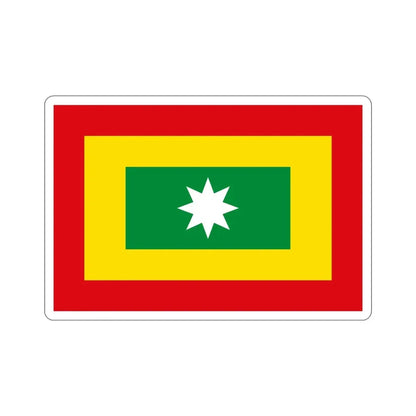 Flag of Barranquilla Atlántico Colombia STICKER Vinyl Die-Cut Decal 6 Inch - The Sticker Space