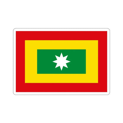 Flag of Barranquilla Atlántico Colombia STICKER Vinyl Die-Cut Decal - The Sticker Space