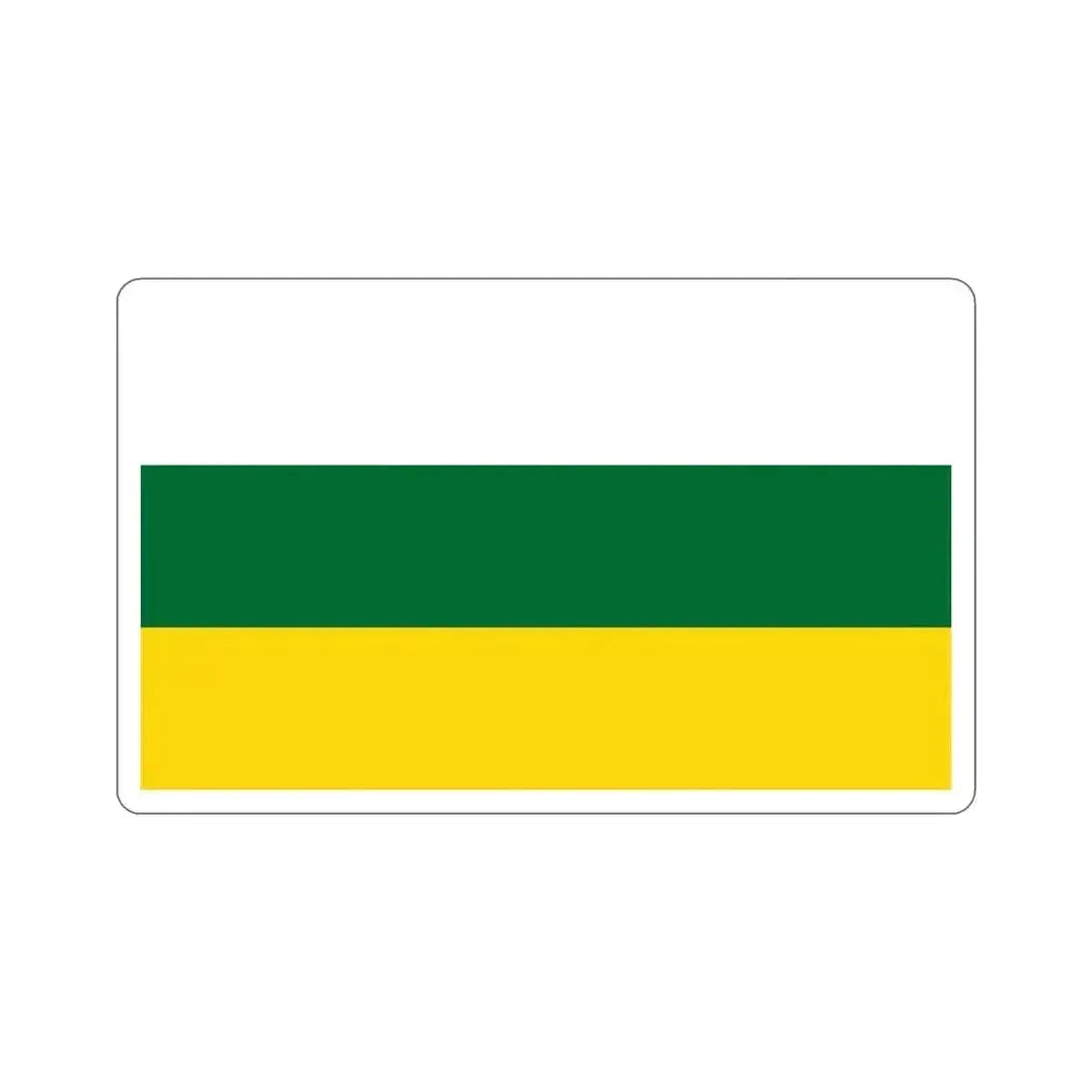 Flag of Barranquitas Puerto Rico STICKER Vinyl Die-Cut Decal 5 Inch - The Sticker Space