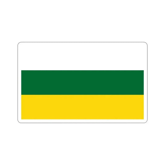 Flag of Barranquitas Puerto Rico STICKER Vinyl Die-Cut Decal 6 Inch - The Sticker Space