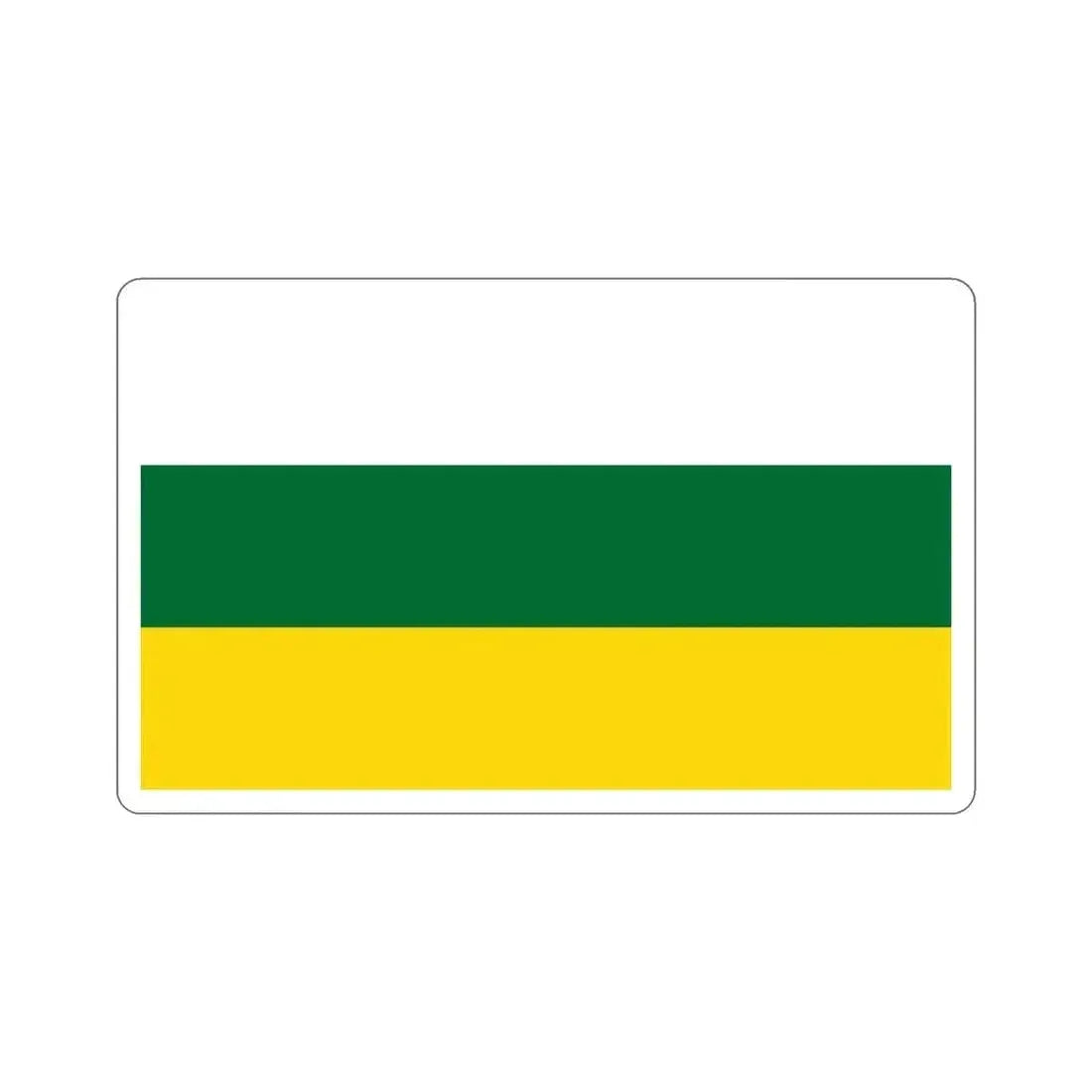 Flag of Barranquitas Puerto Rico STICKER Vinyl Die-Cut Decal - The Sticker Space