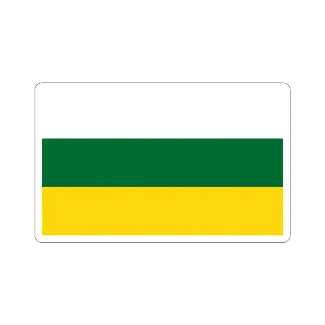 Flag of Barranquitas Puerto Rico STICKER Vinyl Die-Cut Decal - The Sticker Space