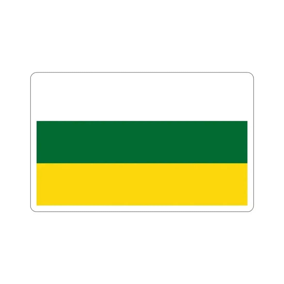 Flag of Barranquitas Puerto Rico STICKER Vinyl Die-Cut Decal - The Sticker Space