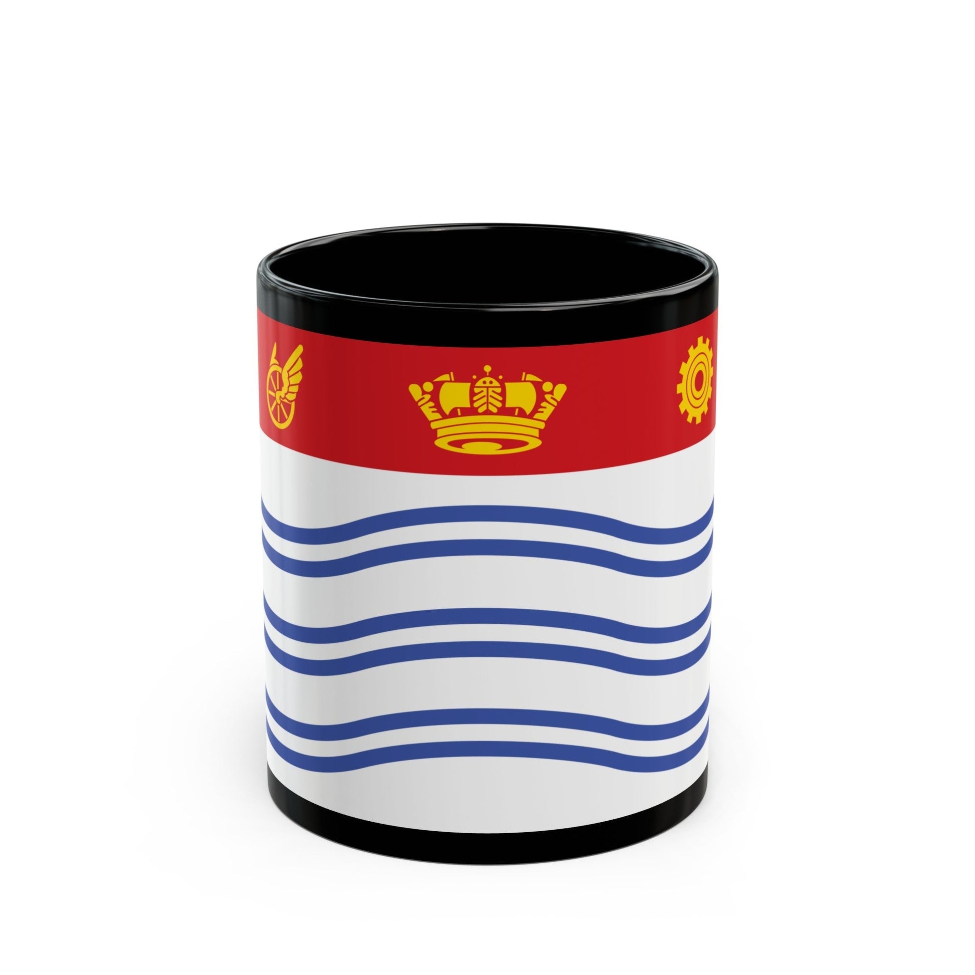 Flag of Barrie Canada - Black Coffee Mug-11oz-The Sticker Space