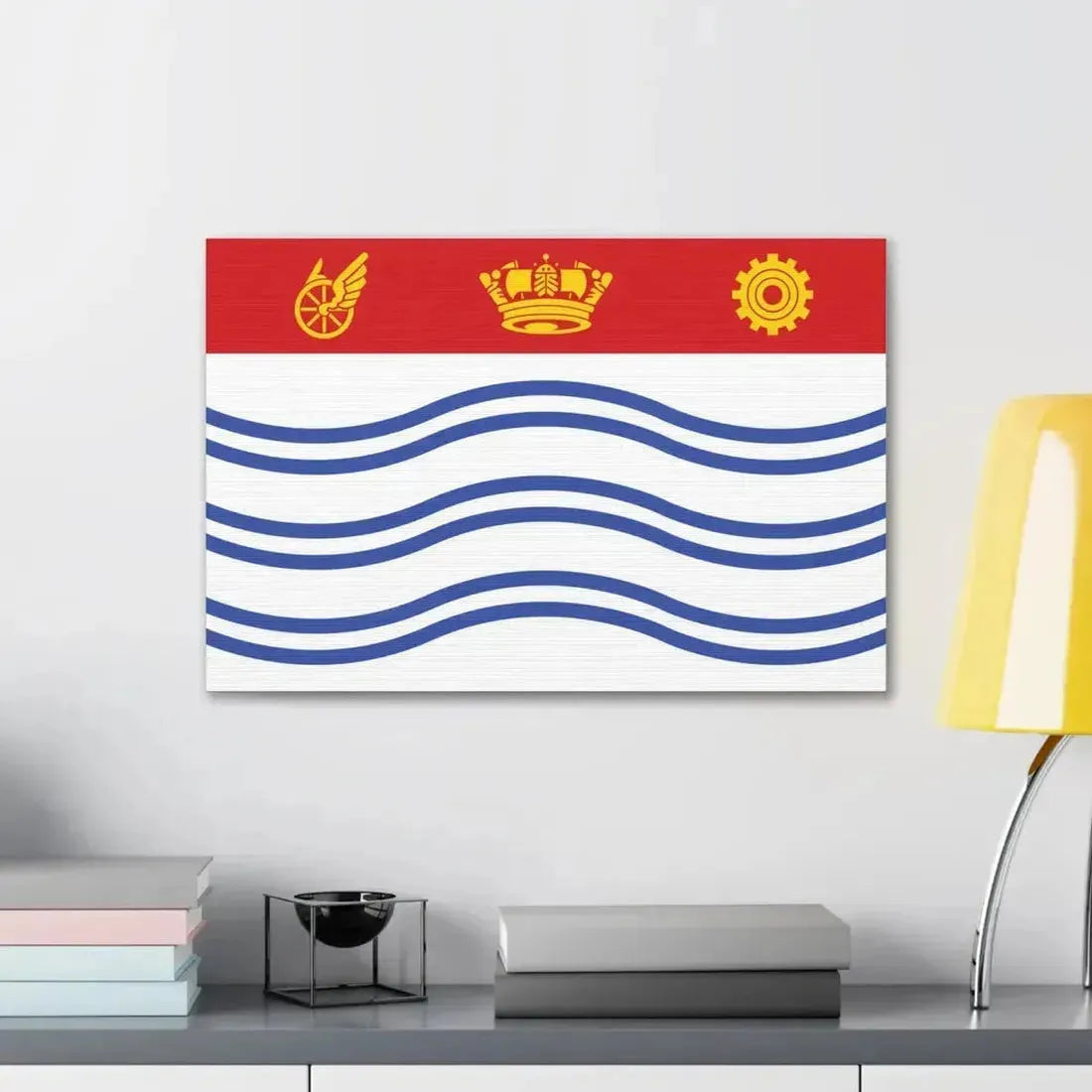 Flag of Barrie Canada - Canvas Wall Art - The Sticker Space