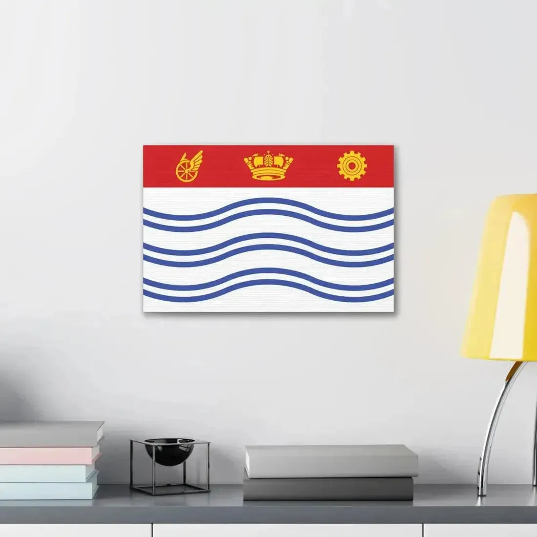 Flag of Barrie Canada - Canvas Wall Art - The Sticker Space