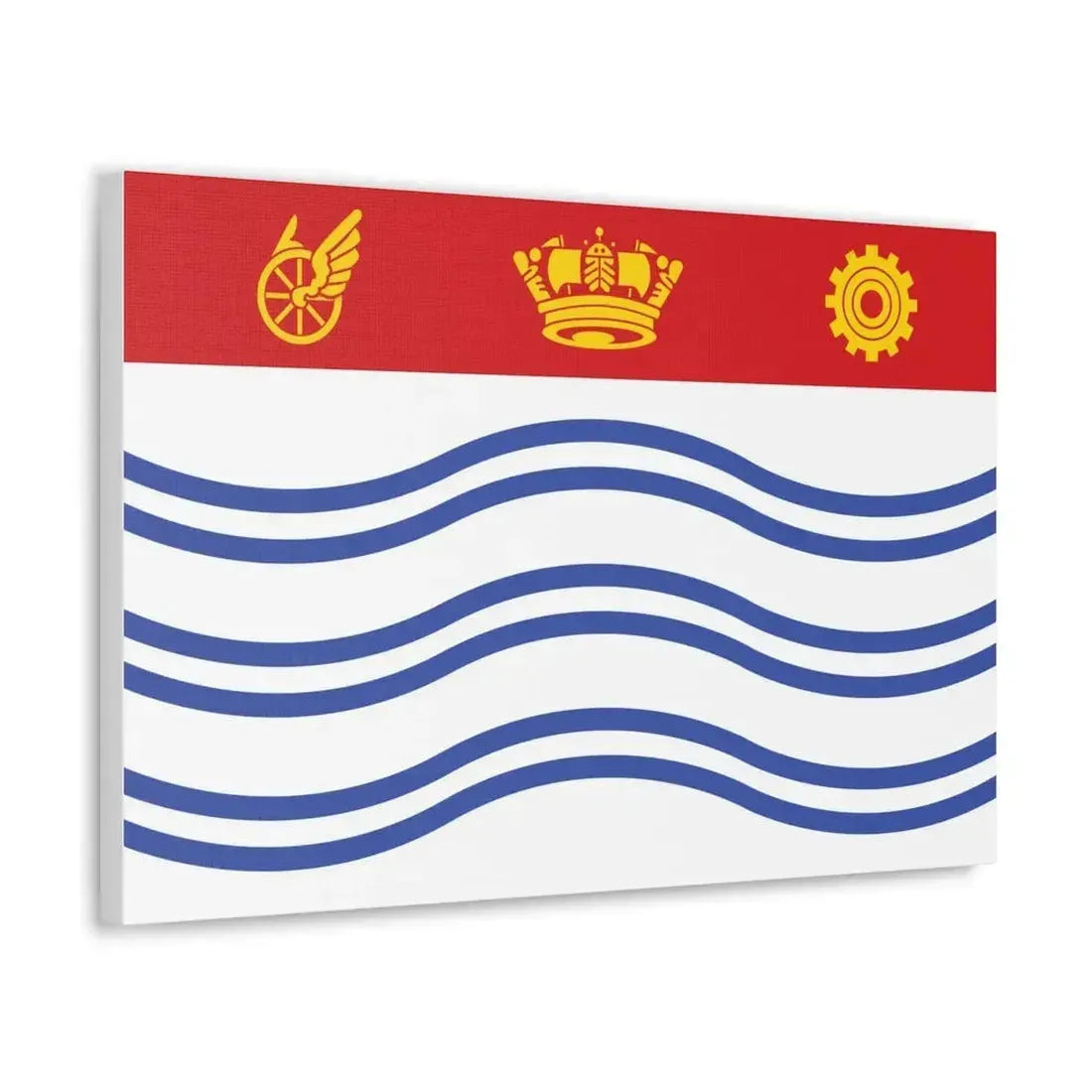 Flag of Barrie Canada - Canvas Wall Art - The Sticker Space