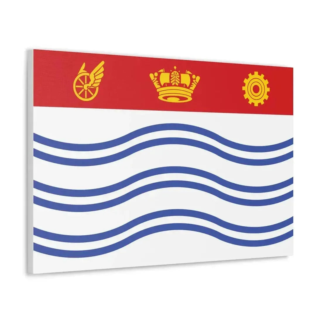Flag of Barrie Canada - Canvas Wall Art - The Sticker Space