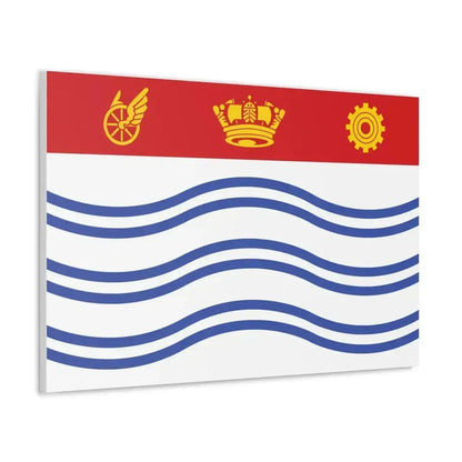 Flag of Barrie Canada - Canvas Wall Art - The Sticker Space