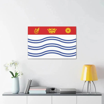 Flag of Barrie Canada - Canvas Wall Art - The Sticker Space
