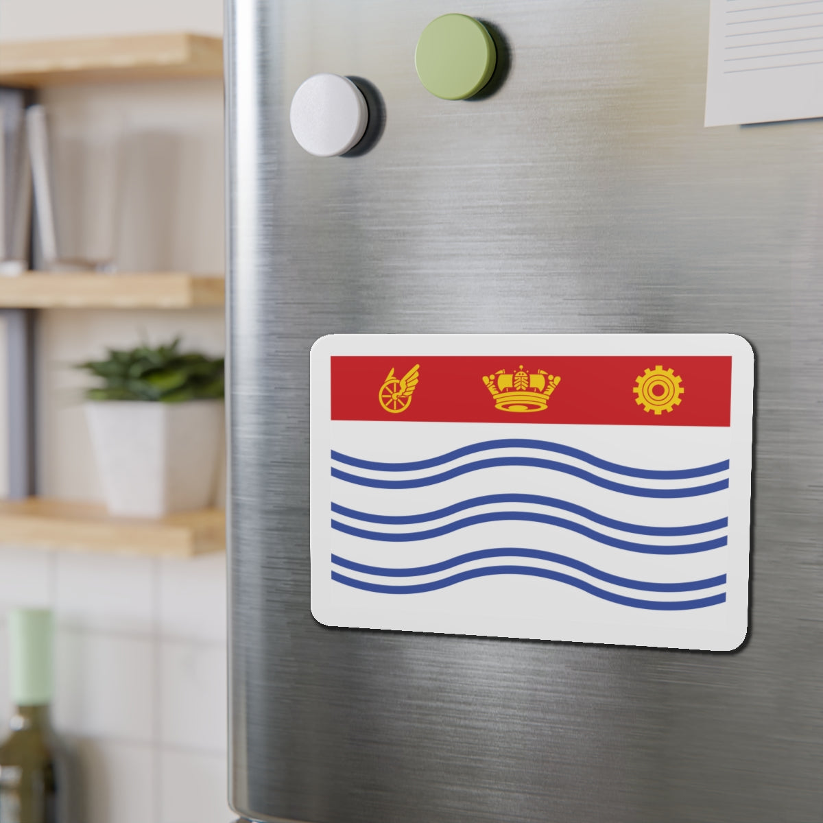 Flag of Barrie Canada - Die-Cut Magnet-The Sticker Space