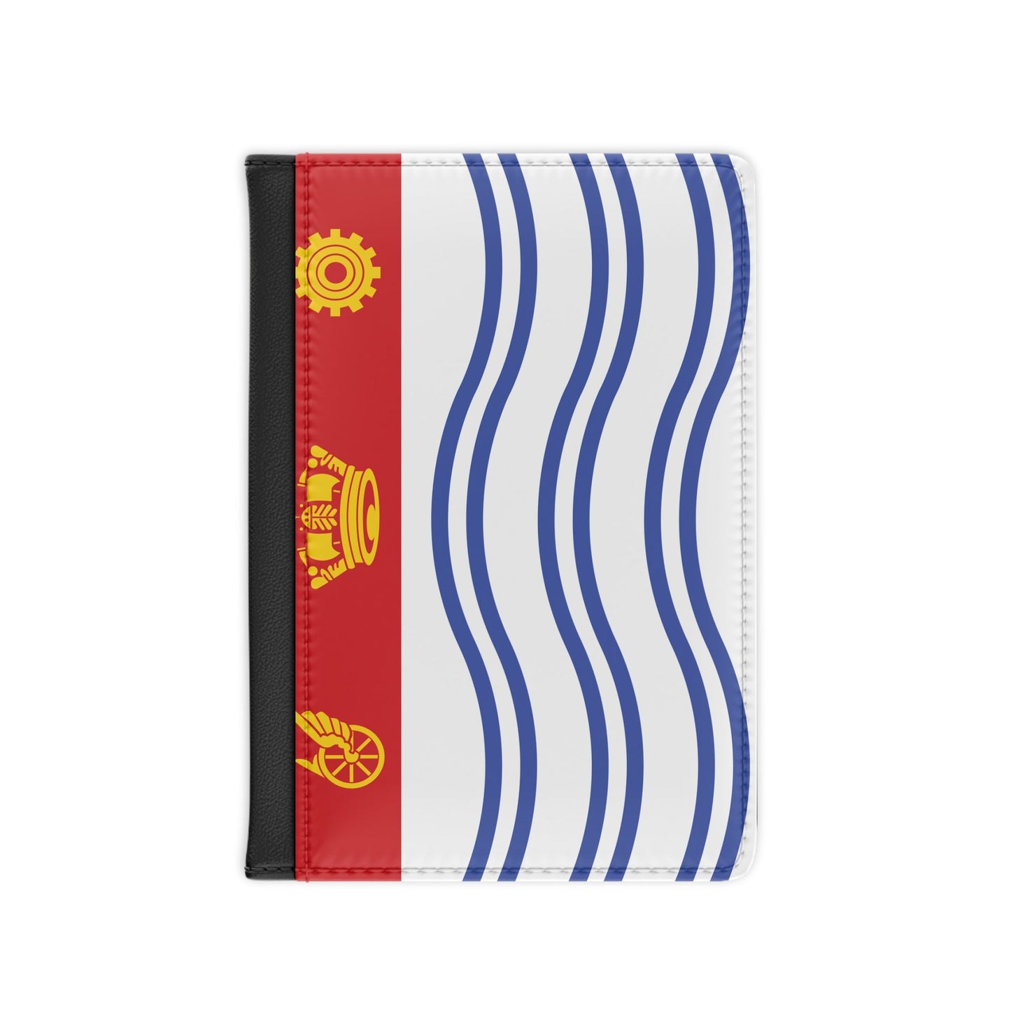 Flag of Barrie Canada - Passport Holder-3.9" x 5.8"-The Sticker Space