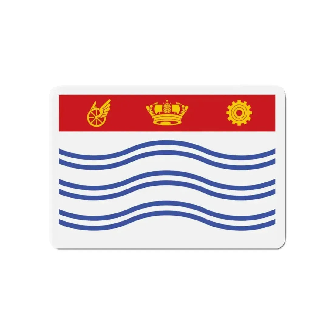 Flag of Barrie Canada - Refrigerator Magnet - The Sticker Space